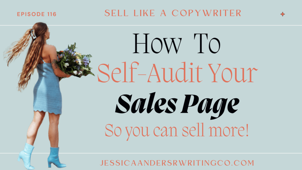 how to self-audit your sales page