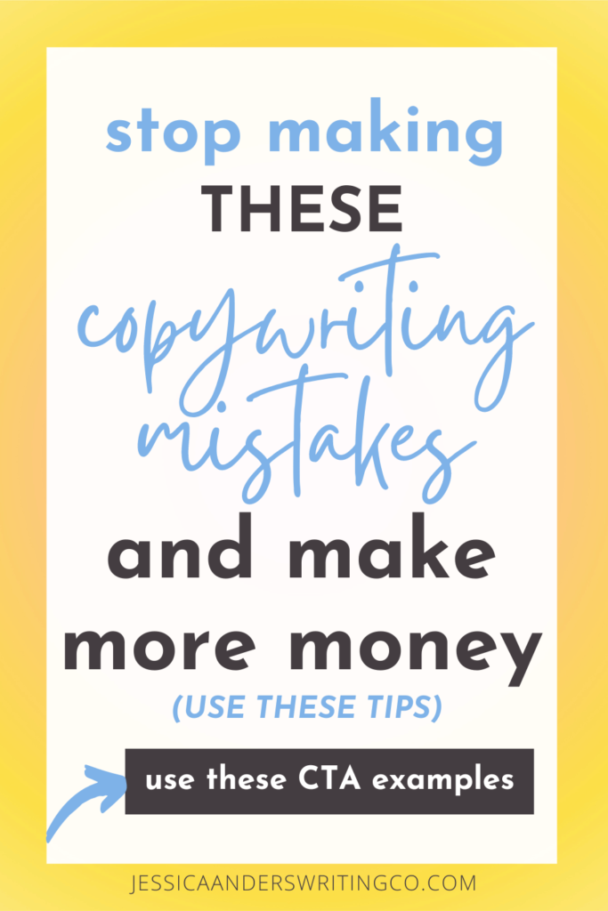 copywriting mistakes