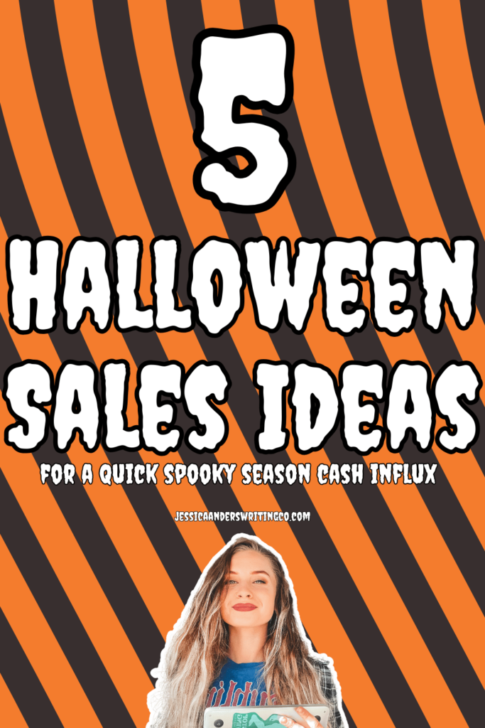 spooky season halloween sales ideas