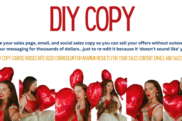 DIY Copywriting Course