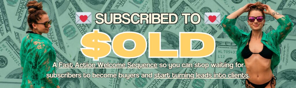 done for you lead magnet email welcome sequence